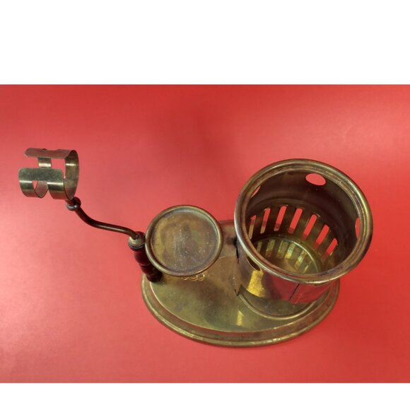 Rare 1920s Verona 30 F All-Brass Steam Inhaler (Italy) Antique Collector Item - Picture 12 of 17